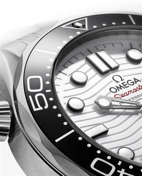 omega seamaster 300m white dial|Seamaster diver 300m 42 mm.